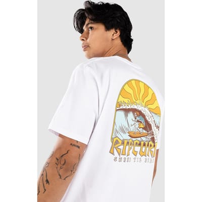 Rip Curl Shred Til T-Shirt wit