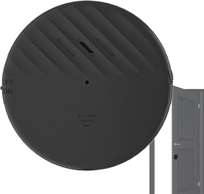Trillingssensor Alarm - Huisbeveiliging Sensor - Diefstal Preventie - 125 Decibel Alarm - Compact Formaat - Zwart
