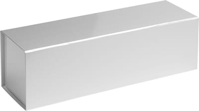 Geschenkdoos opbergdoos ZILVER, 33x10x10cm (10 stuks)