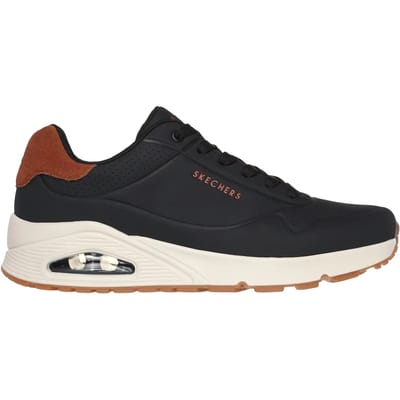 Lage Sneakers Skechers Uno Suited On Air 183004-BBK Black