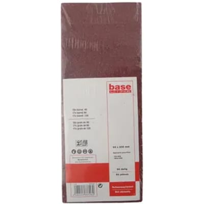 Baseline Schuurpapierpack 93x230mm 50stuks