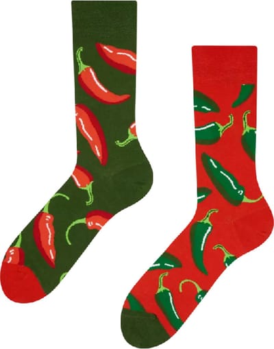 Dedoles Sokken - Chili Pepers - Maat 35-38