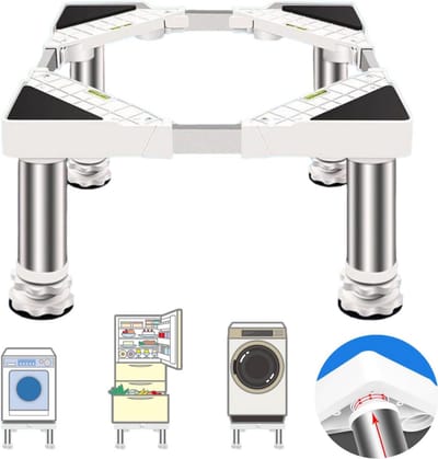 ApexArte® Wasmachine Verhoger - Ombouw - Kast - Zwart met Wit