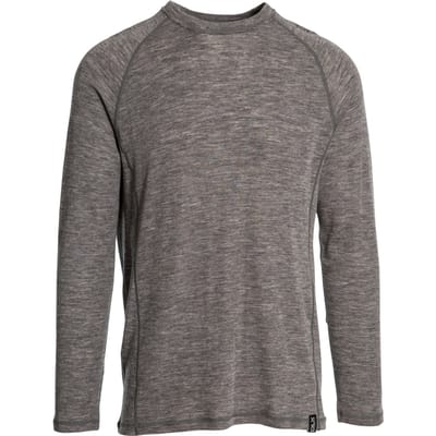 Trespass Heren Wexler Merino Base Layer Top (Donkergrijs mergel)