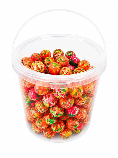 Tafeltennisballen 150st. Multicolor Incl. Emmer