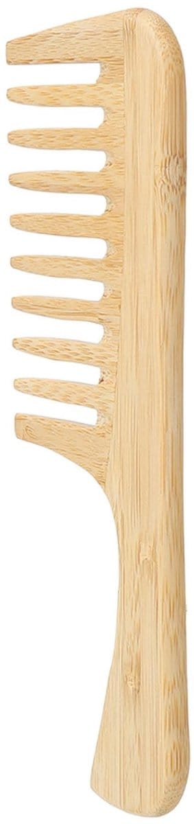 Dailygoods - Haarkam - Bamboe Haarontwarringskam - Antistatisch - Lichtgewicht - Haarverzorging - Perfect voor Thuisgebruik - 25 x 8 x 1 cm