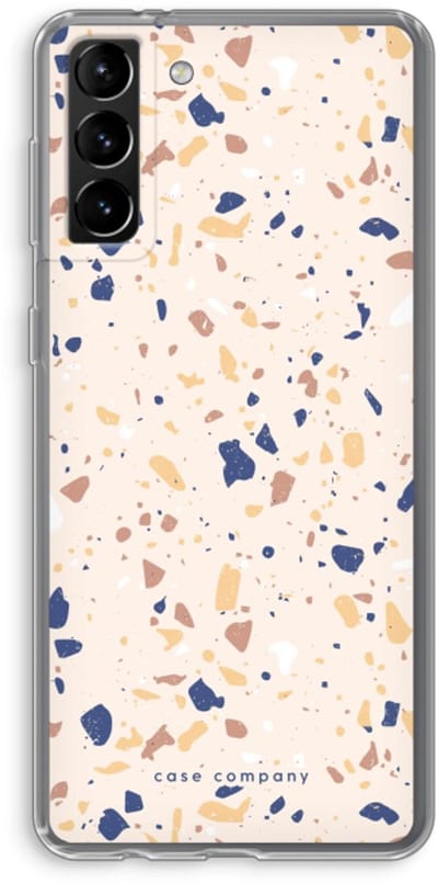 Case Company® - Hoesje geschikt voor Samsung Galaxy S21 Plus hoesje - Terrazzo N°23 - Soft Cover Telefoonhoesje - Bescherming aan alle Kanten en Schermrand