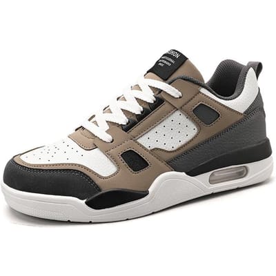 Heren Sport Trainingssneakers Luchtkussen Sportschoenen Outdoor Hardloopschoenen Antislip Slijtvast Casual Schoenen 40 gray
