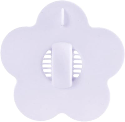 Afvoer Haarvanger - Gootsteen Zeef - Verstopping Voorkomen - Schattig Bloem Design - 8x8 cm - Paars