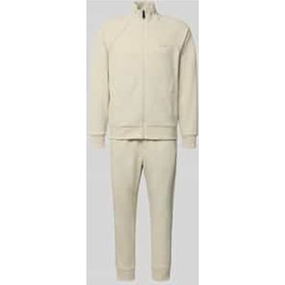 Regular fit sweatpak van katoenmix, model 'TRACKSUIT SET'