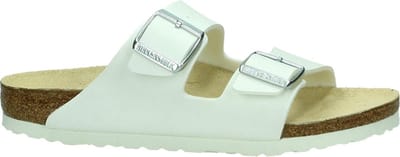 Birkenstock Arizona - Slippers - Dames - Wit met witte zool - Maat 35