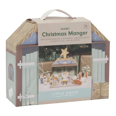 Little Dutch Speelkoffer Kerststal Fsc