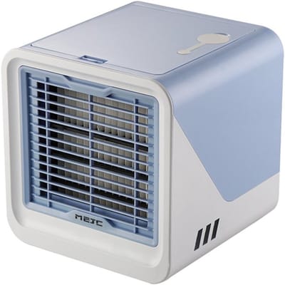 Luchtkoeler Ventilator - Persoonlijke Koeler - Persoonlijke Koeling - Drie-in-één Functie - 500 ml Tank - Hemelsblauw