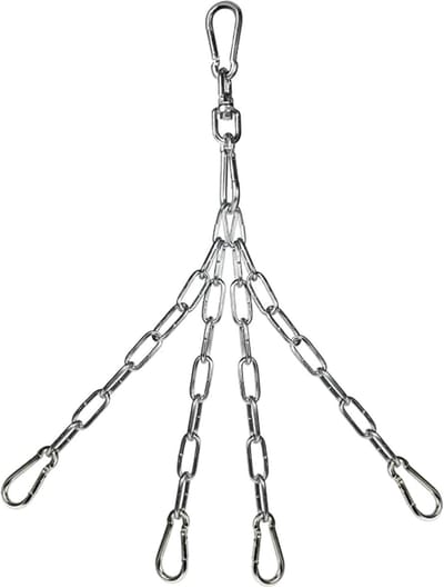 Bokszakketting - Zware Haken - Intensieve Training - 360 Graden Rotatie - 49.5 cm Lengte