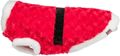 Trixie - Xmas Hondenjas Kerstman - Pluche - Rood