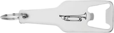 Akyol - trompet flesopener - Trompet - beste trompet speler - leuk cadeau voor je vriend om te geven - verjaardag muzikant - 105 x 25mm