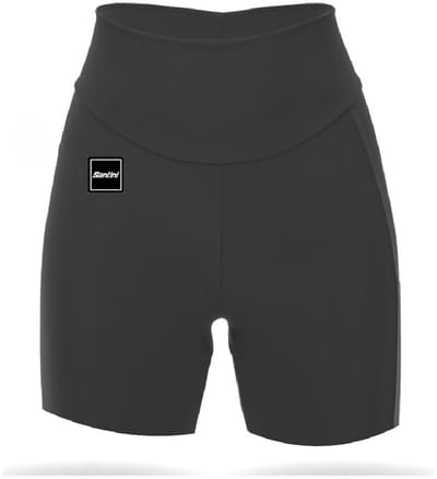 Santini Vibe Korte Broek Zwart,Grijs XS Vrouw