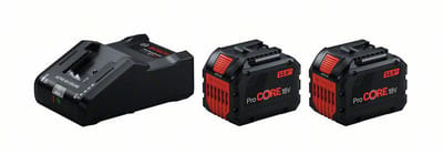 Bosch startset 2x ProCORE18V 12.0 Ah + GAL 18V-160 - 1600A02T5W