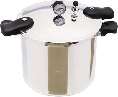 Intelligente Multicooker - Snelkookpan Inductie - Snel Koken - Hoge Druk 90 kPa - 22 Liter - Zilver
