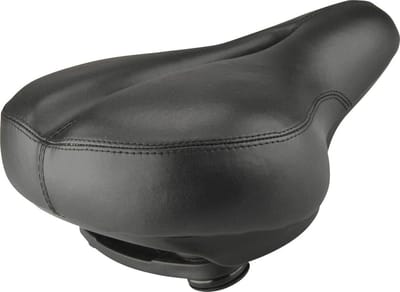 Zadel Super Soft met Geheugeneffect - Zwart