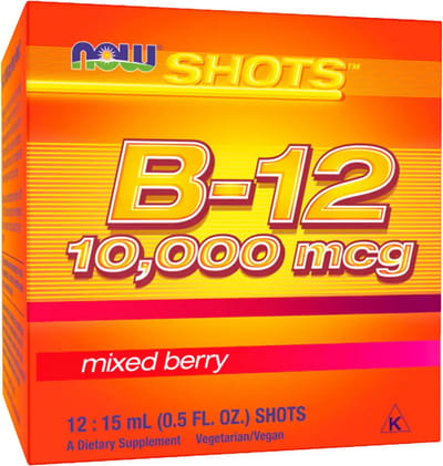 Vitamine B-12 10000mcg Shots - 12x 15 ml
