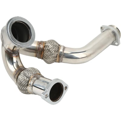 Turbo Y-buis 5C3Z6K854CA Roestvrij Lekbestendig Vervanging voor Ford 6.0L Diesel 2003‑2007 gray