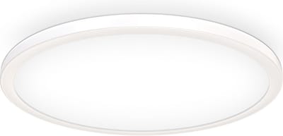 B.K.Licht - LED Paneel - plafondlamp - dimbaar - indirect licht - led plafonniére - Ø42cm - 4.000K - 3.000Lm - 22W