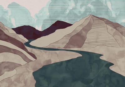 Fotobehang - Terra 400x280cm - Vliesbehang