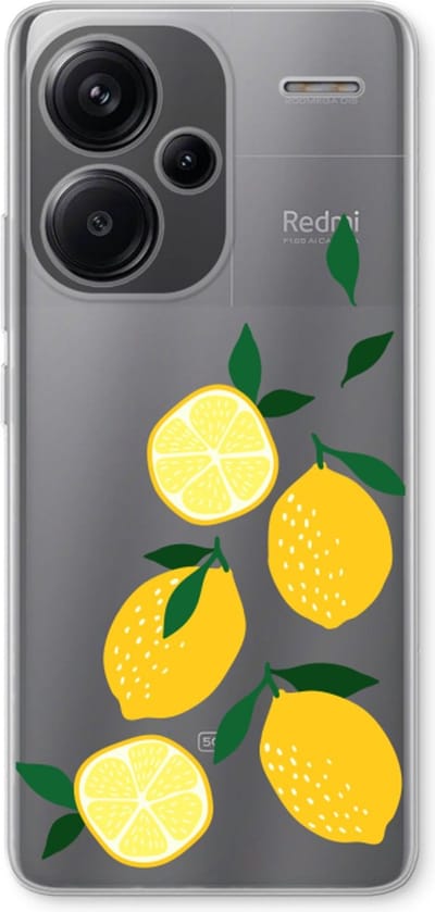 Case Company® - Hoesje geschikt voor Xiaomi Redmi Note 13 Pro plus hoesje - You're my lemon - Soft Cover Telefoonhoesje - Bescherming aan alle Kanten en Schermrand