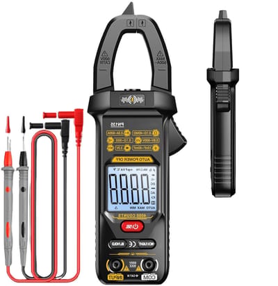 Tang Multimeter - Slimme Tester - Elektrisch Diagnostiek - Automatische Bereik Detectie - 4000 Tellingen - Zwart