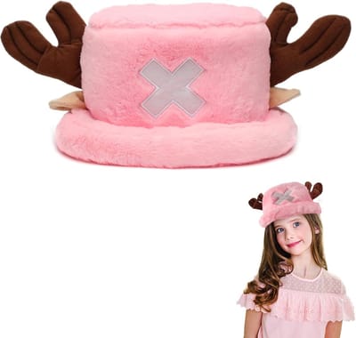 Schattige Anime Cosplay Hoed voor Feestjes en Verjaardagen, Pluche Hoed voor Volwassenen en Kinderen