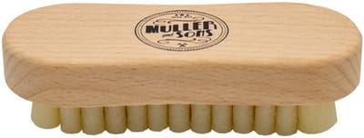 Muller & Sons Crepeborstel voor Suede en Nubuck - Borstel voor verwijderen van vuil en vlekken
