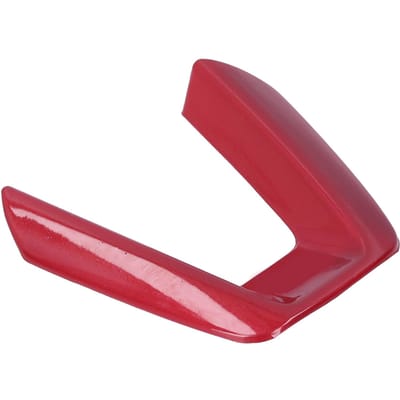 Auto Stuurwiel Siercover Sticker Interieur Molding Geschikt voor Mazda 3 AxelaCX4CX5Rood rood