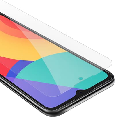 Cadorabo Screenprotector geschikt voor Alcatel 1S 2021 / 3L 2021 - Pantser film Beschermende film in KRISTALHELDER Geharde (Tempered) display beschermglas in 9H hardheid met 3D Touch