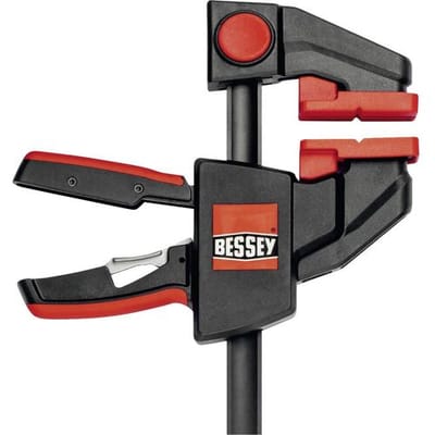 Eenhandklem EZS 900/90 Bessey EZXL90-9 Spanbreedte (max.):900 mm Afmeting, lengte: 1170 mm Afm. werkbereik:900 mm