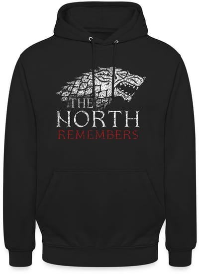 Game Of Thrones The North Remembers Schrikwolf Hoodie Unisex