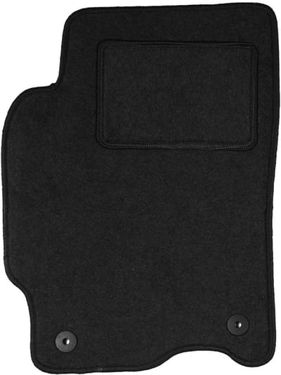 Bestuurdersmat zwart voor: Mazda 626 V GF stationwagen, liftback, sedan (1997-2002)