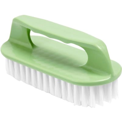 1 ST Schrobborstel Harde Borstelharen Wasgoed Kleding Schoenen Schrobborstel Draagbare Plastic Handreinigingsborstel Keuken Badkamer groen