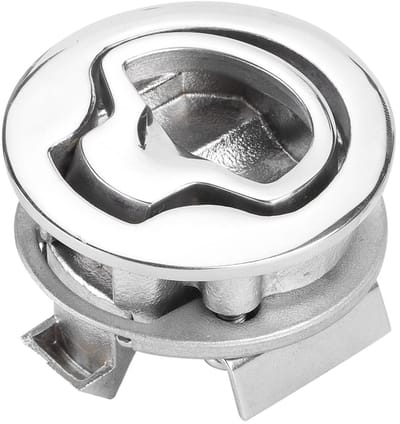 Dailygoods- Bootlatch 2 Inch - Roestvrij Staal - Marine Grade - Flush Pull - Slam Latch - Eenvoudige Installatie - Schokbestendig - Deklatch