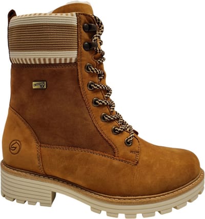 Remonte D0W77 22 Dames Veterboots - Cognac - 36