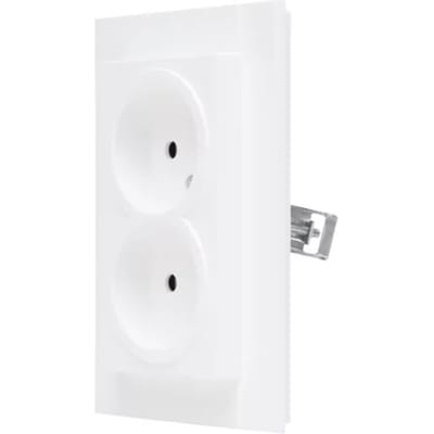 Kopp Inbouwstopcontact Athenis Ongeaard 1-polig Wit Ip20