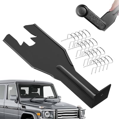 Raamhandel Verwijderaar - Raamcrank Tool - Auto Onderhoud - Schadepreventie Ontwerp - 20 x 10 x 5 cm - Metaal
