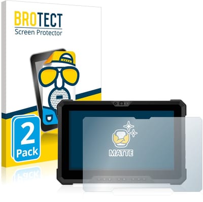 BROTECT - Screenprotector voor Dell Latitude 7220EX Rugged Extreme - Folie Beschermfolie matte 2 Stuks
