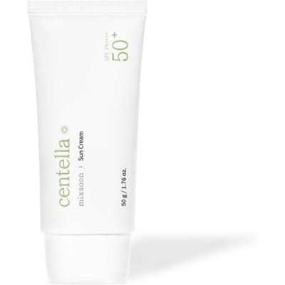 Mixsoon Centella Asiatica Zonnecrème SPF50 PA++++ Kalmerende Barrière Authentiek