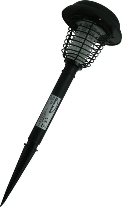 Green Arrow Anti-Muggenlamp Tuinlamp Prikspot op Zonne-energie - Zwart - Geïntegreerde Accu - Insectenverdelger