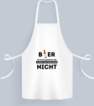 Akyol - bier, nu ik je aandacht heb je bent een geweldige nicht Keukenschort - Nicht - de beste nicht - verjaardagscadeau - verjaardag - cadeau - cadeautje voor nicht - nicht artikelen - kado - geschenk - gift - 82 bij 71 cm