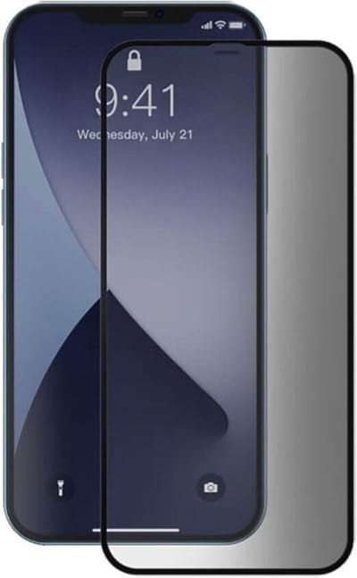 Baseus Privacy Screenprotector Geschikt voor Apple iPhone 12 Pro Max