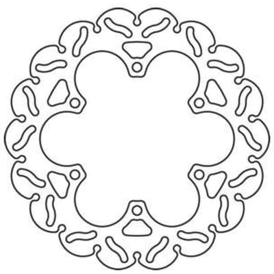 Remschijf TRW MST247RAC, 1 Stuk