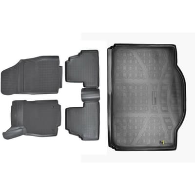 NORM Liners | Tapis en Caoutchouc TPE Tous Temps + Kit Bac de Coffre Pour Opel Mokka / Mokka X Ab 2012