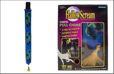 Horror deurbel met trekkoord met 3 geluiden - Halloween griezel creepy welcome fun scary